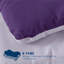 Insertion de couette matelassée à blocs de couleur très grand - mauve et mauve pâle, duvet synthétique, toutes saisons-122443356-126364010