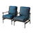 Middleham 5 - Person Patio Sofa Conversation Set with Cushions-1219518081