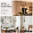 Levona Clear Bell Pendant Light, E26 Base, 9.8" Dia X 55.3" H-393457117