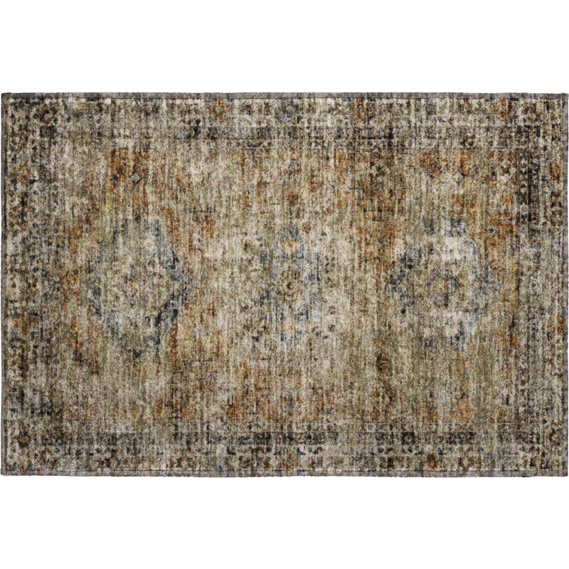 Tapis de qualité supérieure Mayfield Global, Cuivre, 1 pi 8 po x 2 pi 6 po