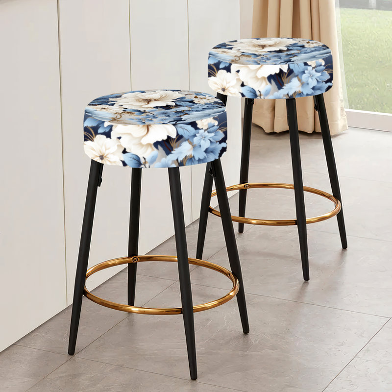 Ensemble de 2 tabourets de bar Ethereal Shadows Moody