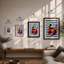 Lobster Still Life Art Deco - Framed Print-502935505-502935511