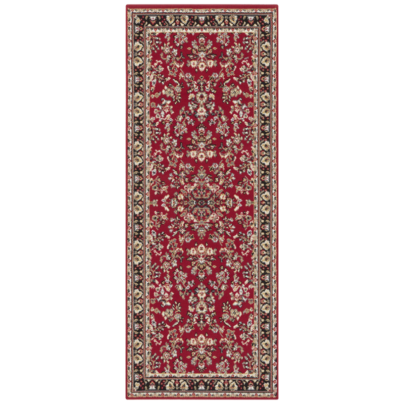 Zabul Tufted Red/Beige/Pink Rug, Runner 80 x 250cm