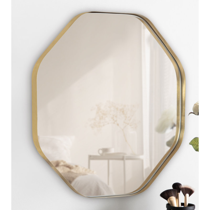 Minorca Metal Mirror, Gold