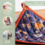 Maison d'Hermine Pumpkin Garden - Gant de cuisine vert foncé 100 % coton - 19 cm x 33 cm