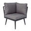 Ensemble de conversation pour patio avec repose-pieds-850023247