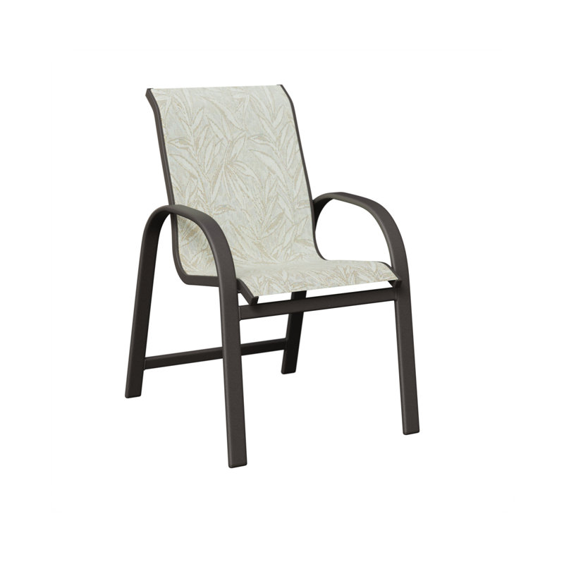 Chaise de salle à manger berlinoise en graphite avec tissu Sling de Montego Bay Berlin Gardens, Montego Bay