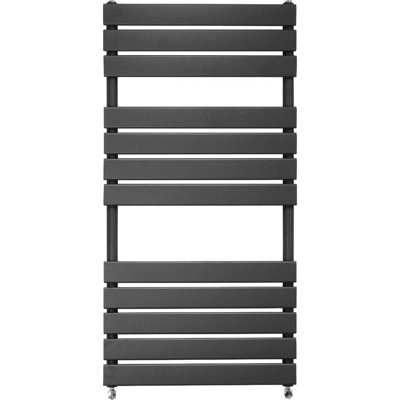 Burruss Flat Panel Heated Towel Rail Ladder Warmer Heater