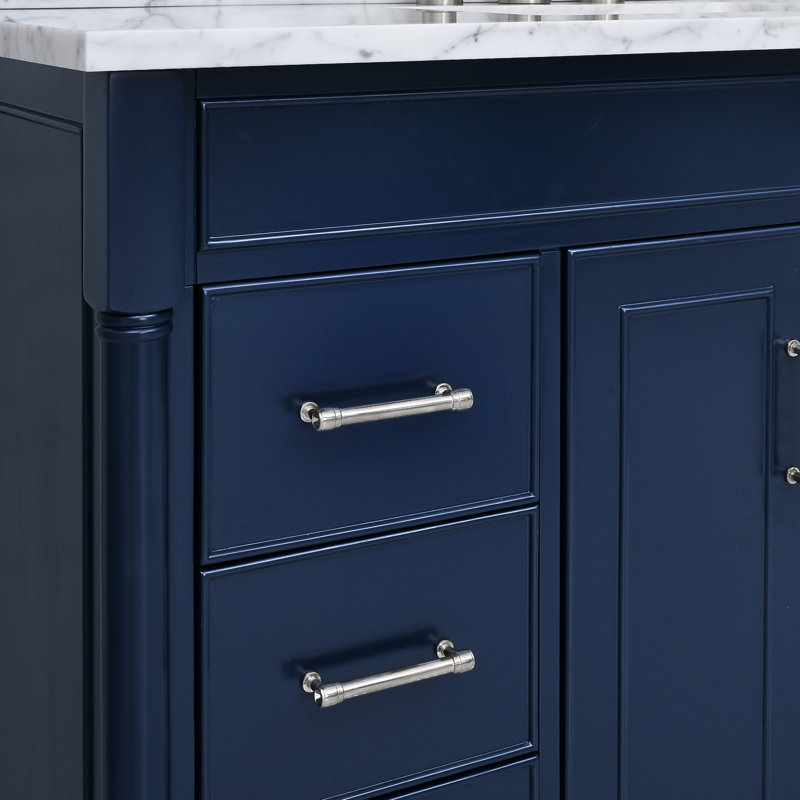 Addison 49'' Single Bathroom Vanity, Navy Blue