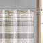 Cody Cotton Stripe Printed Single Shower Curtain with Tassel-1387922390