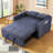 Vadims Upholstered 48.5'' Reclining Sleeper Sofa-1011712057
