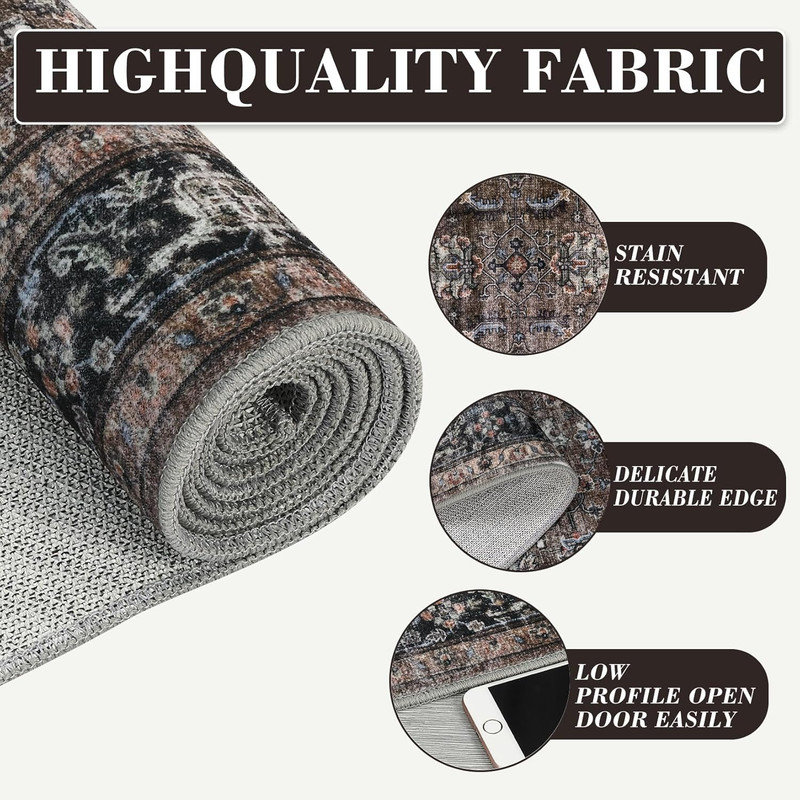 Machine Braided Area Rug, Rectangle 160 x 230 cm