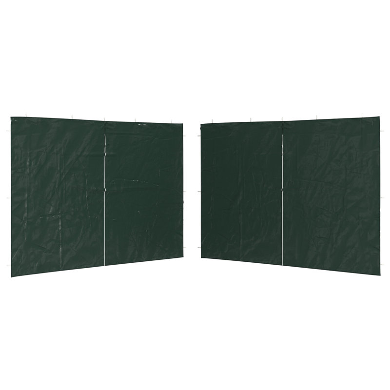 Freeport Park Plastic Side Wall for Gazebo, Green