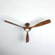 Kurt 60'' 3 Blade Ceiling Fan with LED Light Kit
