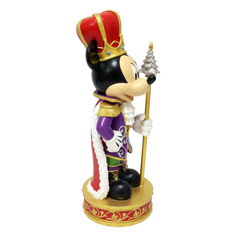 Casse-noisette 36 po H Disney Mickey Mouse - lumières DEL, musique, pile - résine peinte à la main