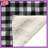 Black White Gingham Blankets-128691300