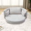 Canapé-lit rembourré pliable-341355962