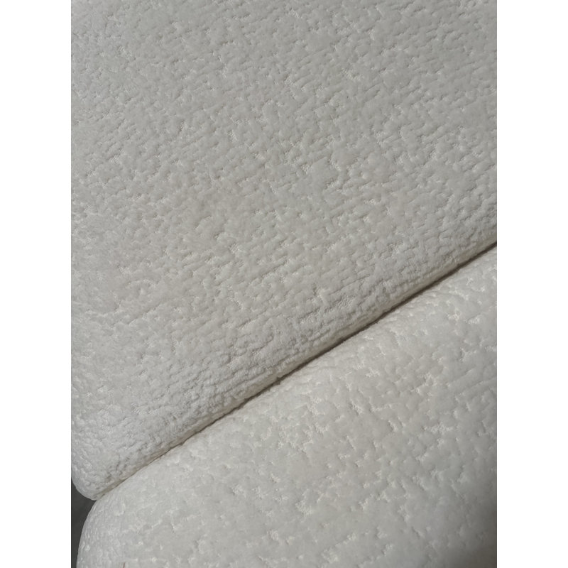 Canapé Le Croissant, White Boucle