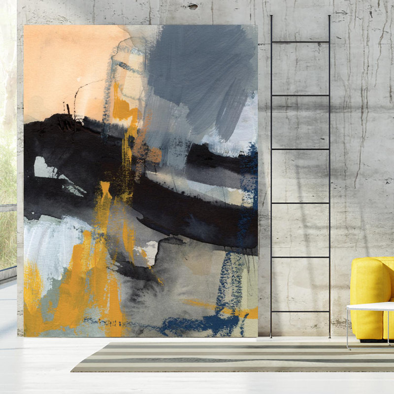 «Incite I», reproduction d'art sur toile géante de 72 po x 54 po