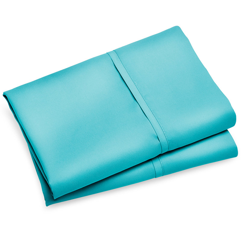 Taie d'oreiller , Turquoise, 12 taies d'oreiller standard