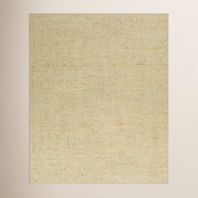 Gitte Hand-Knotted Beige Wool Rug