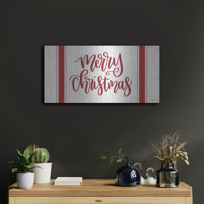 «Merry Christmas Red» par Imperfect Dust, H 12 po x l 24 po