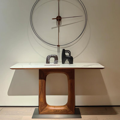 Modern simple light luxury console table