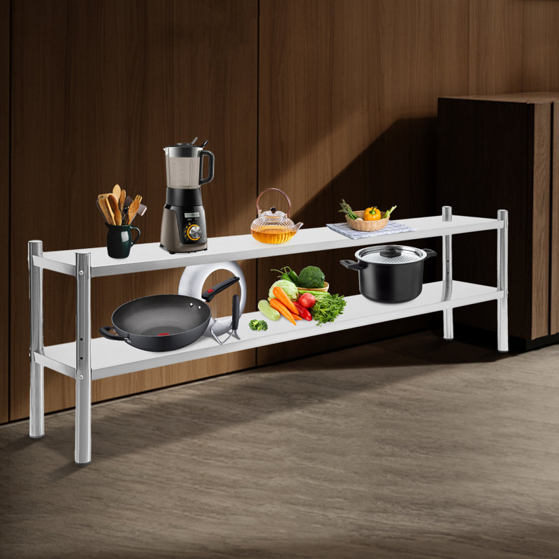 Marjolein 70.7'' W Metal Height -Adjustable Shelving Unit