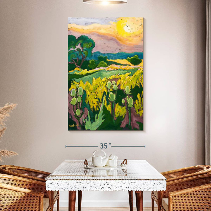 Alvord Skyfire, 51" H x 34" W