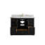 Meuble-lavabo simple autoportant 48 po avec plateau en quartz Alys