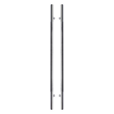 Knurled Long Door Pull, 72", Double-Sided