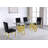 Marcano Glass Top Double Pedestal Dining Set-174146710-174146717-212352087