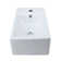 The Renovators Supply Inc. 7.85'' Gloss Vitreous China Rectangular Bathroom Sink with Overflow