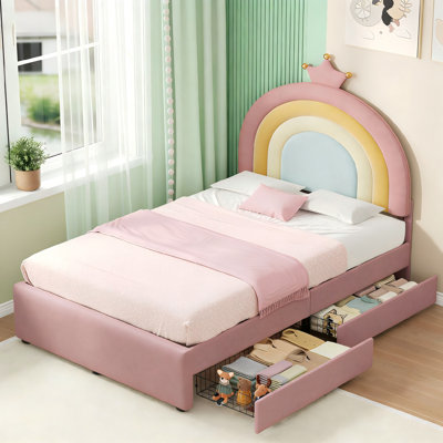 Solid Wood Bed