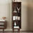 Dark-coffee Solid Wood + Glass Display Cases