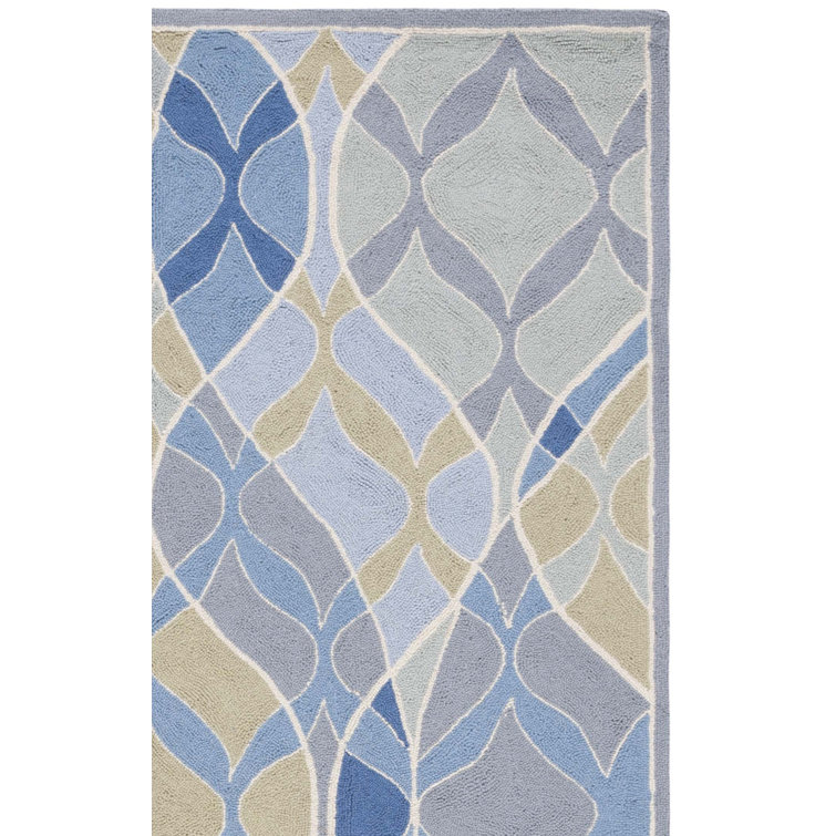 Chelsea Hand Hooked Wool Pile Abstract Rug