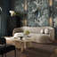 Canapé 92,5 po en velours performance texturé taupe-2077773248
