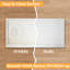 60 po L x 34 po W Base de bac de douche en alcôve SMC avec drain central-128855045-129742545