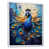 White Floater Frameed Canvas