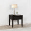 Sutter Distressed Java 1-Drawer Square End Table