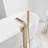 1 Handle Bathroom Freestanding Tub Filler with Diverter