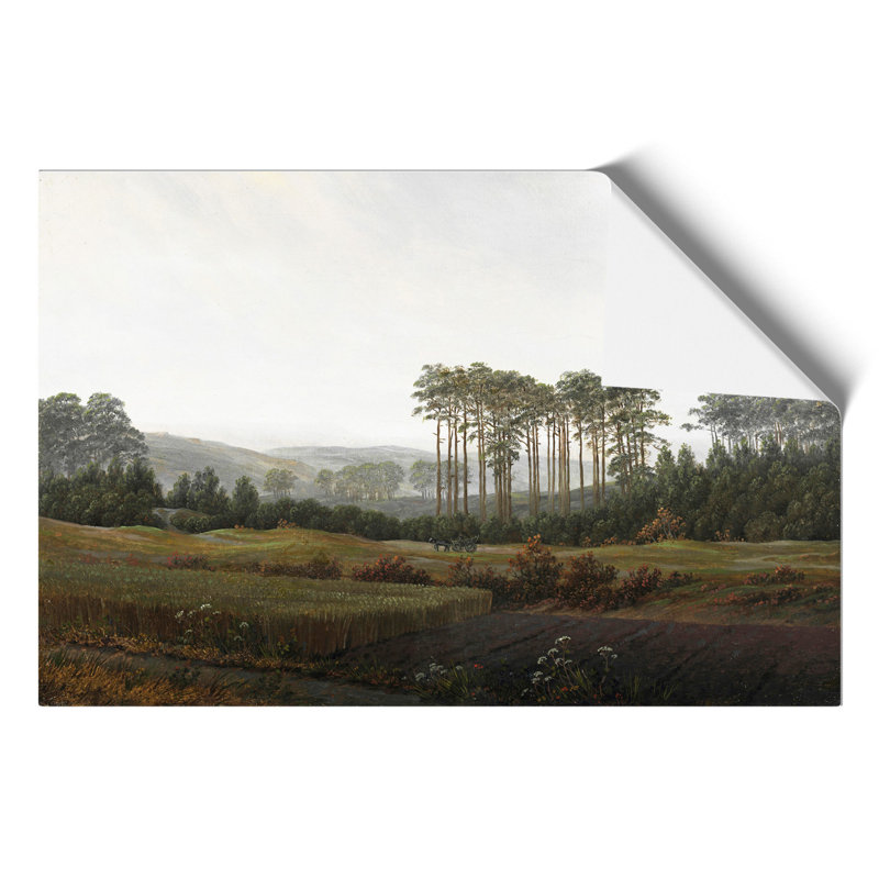 The Afternoon by Caspar David Friedrich - No Frame Painting, 30cm H x 42cm W x 0.1cm D