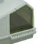 Cleckheat Plastic Enclosed Litter Box with Scoop