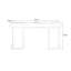 GI727775747045
&Size Stone Stainless Steel Writing Desk-109026111