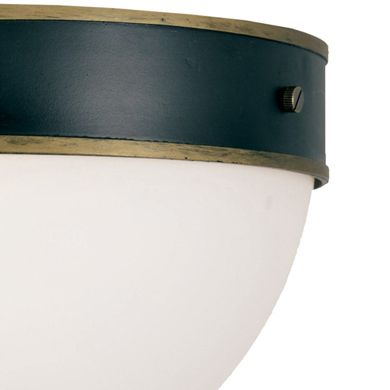 Capsule 2-Light Outdoor Flush Mount