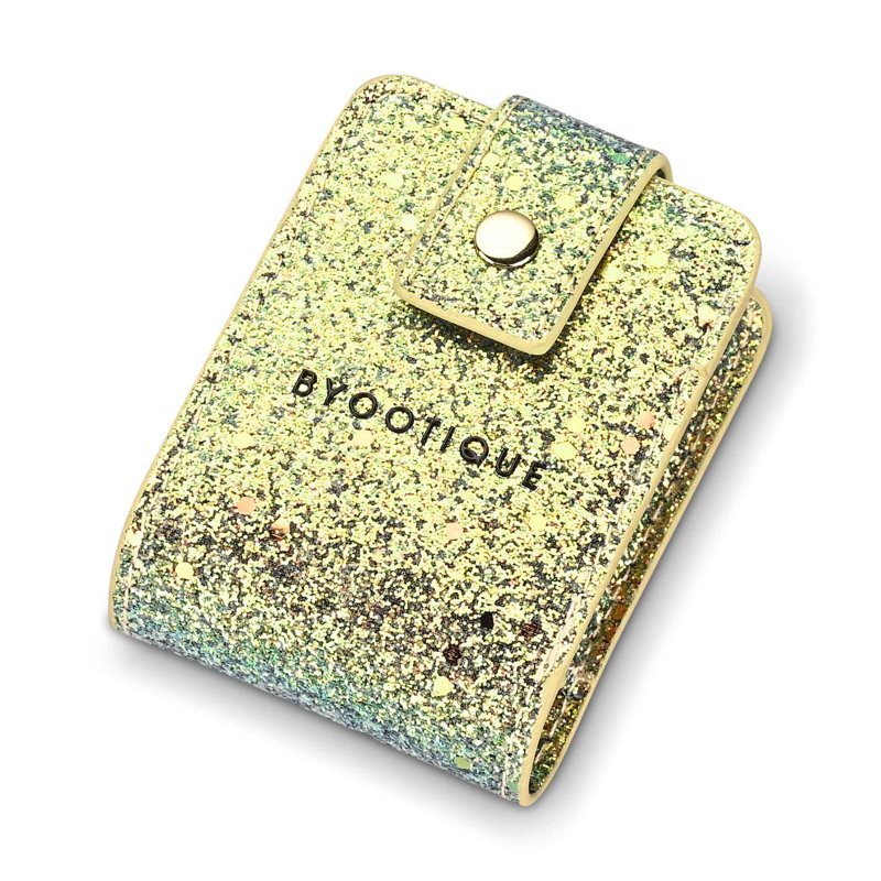 Organisateur de maquillage en polyuréthane Genara, Vert