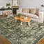 Tapis à motif floral lavable Wymond-111181475