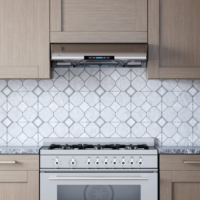 36" 550 CFM Ducted Under Cabinet Range Hood, Black, 30"