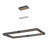1 - Light Matte Black LED Pendant