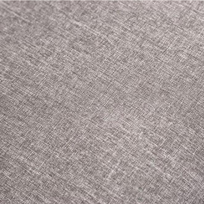 Ensemble de 2 chaises de salle à manger rembourrées en tissu, Blanc antique, Gris
